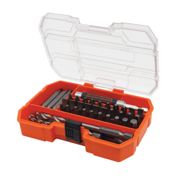 BLACK DECKER 45 Piece Screwdriving Hex Drill Bit Accessory Set