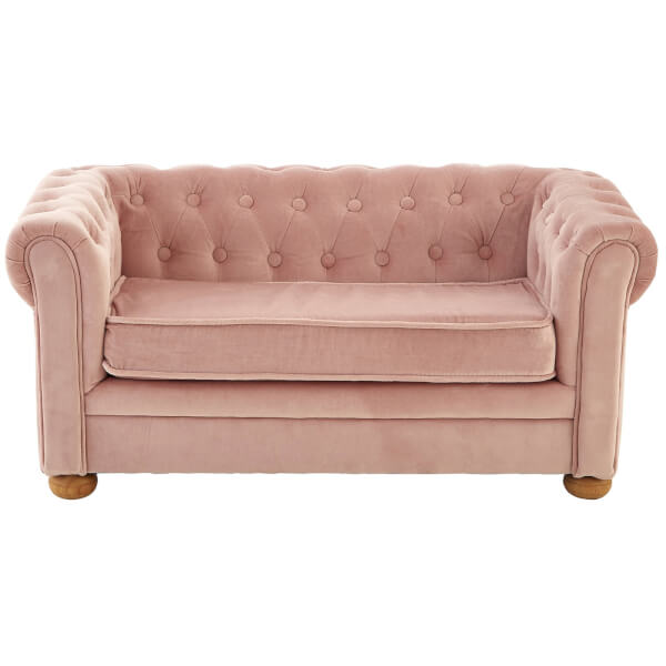 Pink store sofa homebase