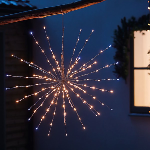 Large starburst christmas lights clearance