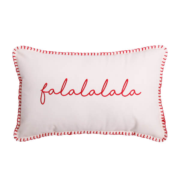 Falalalala pillow hot sale