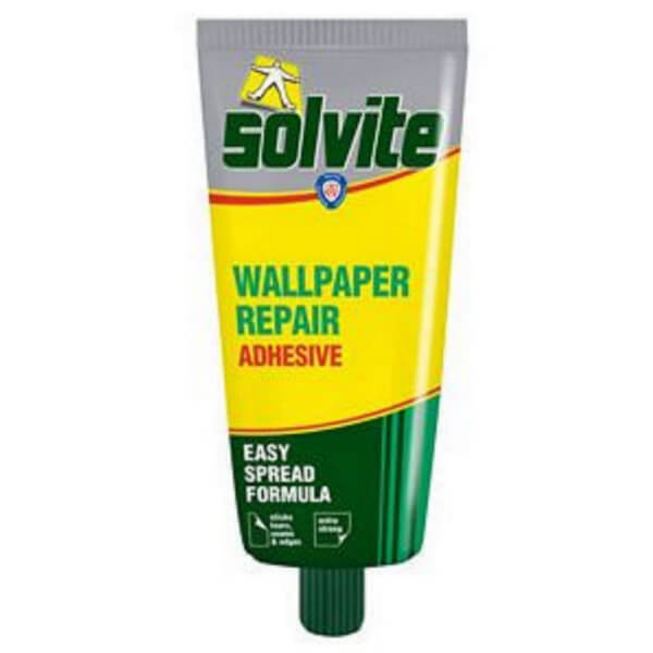 Brand New UK Solvite Wallpaper Repair Adhesive 56g Tube 