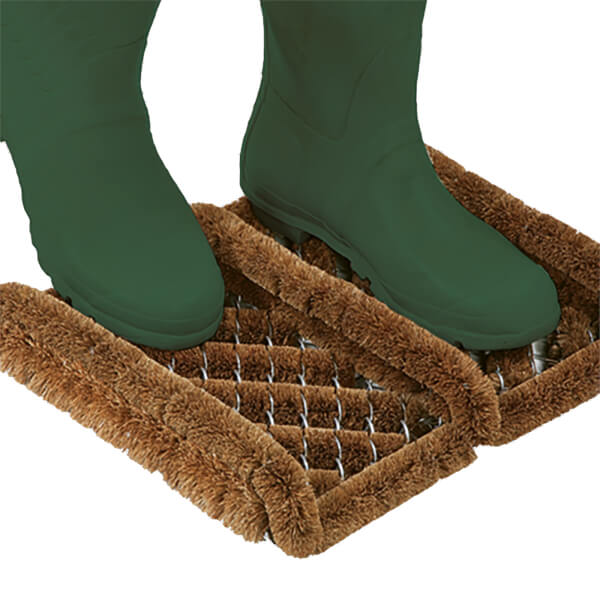 Coir bootscraper
