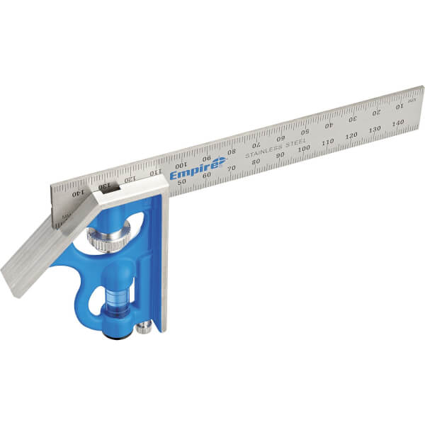 Empire E255M TrueBlue Combination Square 150mm Homebase