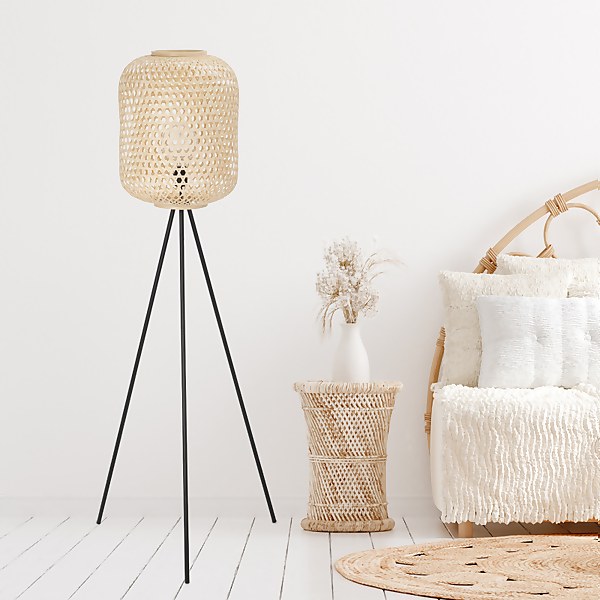Bamboo store floor lantern