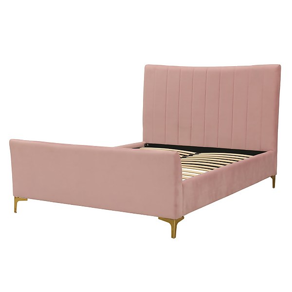 Donna Deco Double Bed Blush
