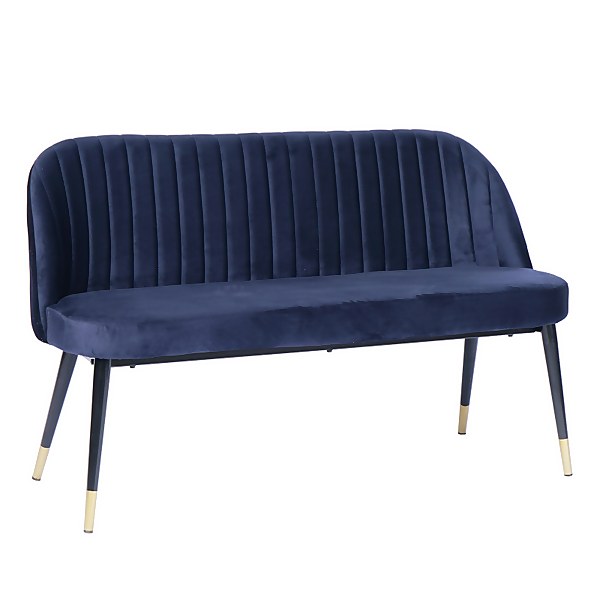 Navy dining outlet bench
