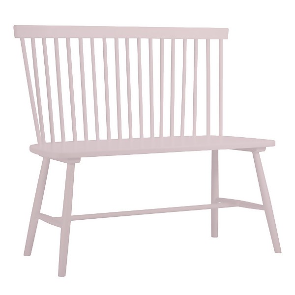 Spindle hotsell dining bench