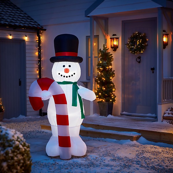 Christmas inflatable singing snowman Clearance
