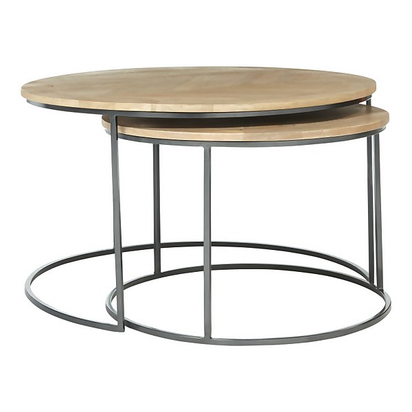 Mango wood clearance coffee table homebase