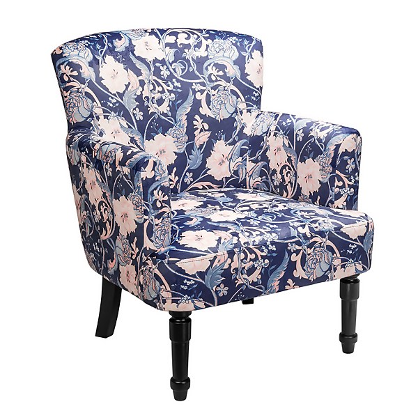Floral print hotsell accent chairs