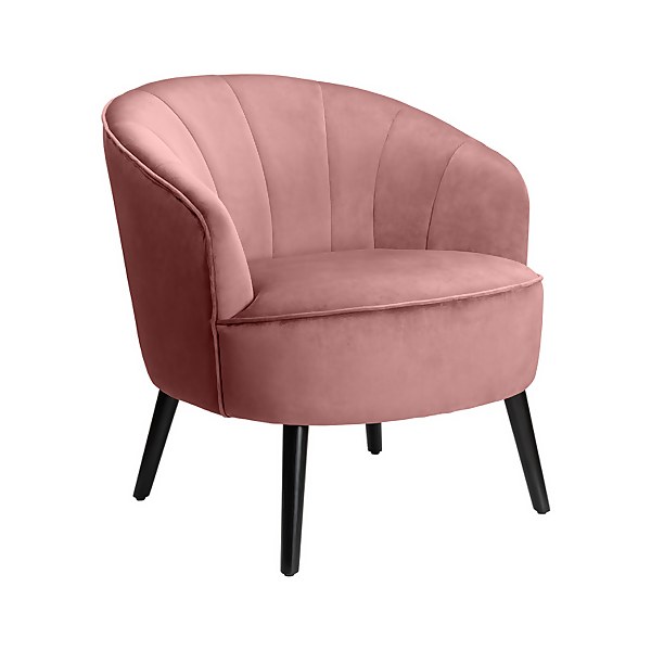 Daphne Accent Chair Rose Pink