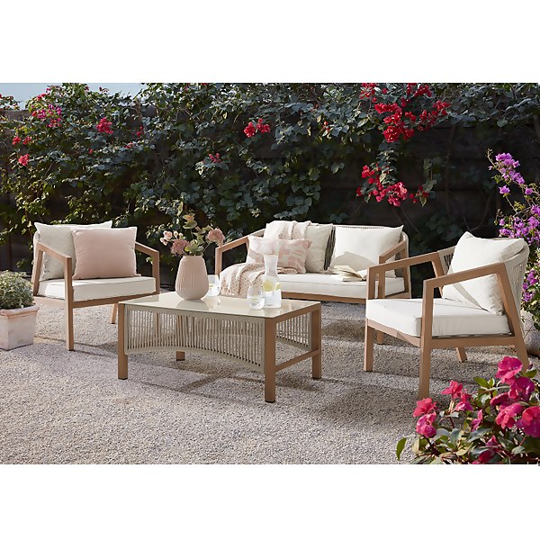 Layla Garden Sofa Set Homebase