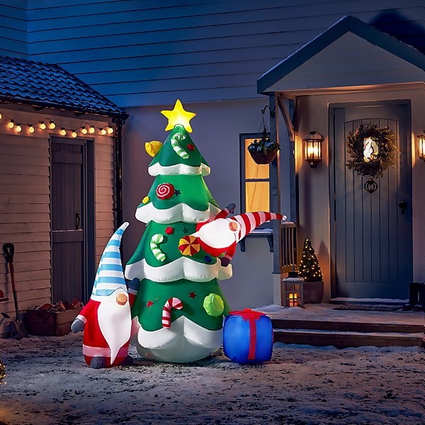 Inflatable christmas yard decorations on sale