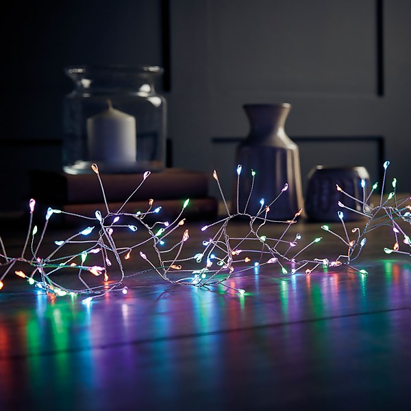 Rose gold deals cluster lights