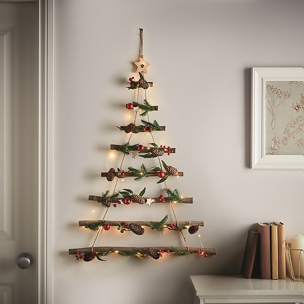 Wooden christmas room decorations Clearance