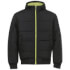 Sonneti Men's Toasty Windrunner Coat - Black/Green Sonneti Men's Toasty Windrunner Coat - Black/Green