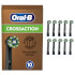 Oral-B CrossAction Toothbrush Head Black, CleanMaximiser Technology, 10 Counts, Mailbox Sized Pack