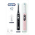 iO6 Duo Pack of Two Electric Toothbrushes, Black Lava & Pink Sand