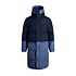 Women's Combust Reflect Long Down Insulated Jacket - Blue