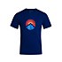 Men's Modern Mountain T-Shirt - Blue