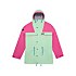 Unisex Tempest 89 Waterproof Jacket - Light Green / Pink