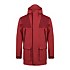 Men's Breccan Interactive Parka Waterproof Jacket - Red / Brown