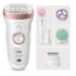 Braun Silk-épil Deluxe Beauty-Set 9-995 9-in-1 Epilierer & Reinigung für Gesicht & Körper