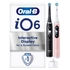 Oral-B iO 6 Black & Rose Electric Toothbrushes Oral-B iO 6 Black & Rose Electric Toothbrushes