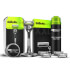 Gillette Labs Razor with Exfoliating Bar, Travel Case, 9 Blade Refills, Moisturiser, Shaving Gel