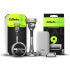 Gillette Labs Razor with Exfoliating Bar, Travel Case, 9 Blade Refills, Moisturiser