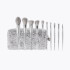 Remix Dance Brush Beat - 10 Piece Face & Eye Brush Set with Bag