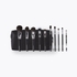 Ultimate Essentials - 10 Piece Face & Eye Brush Set with Bag