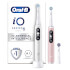 Oral-B iO 6 Elektrische Tandenborstel Duo-pack Wit & Roze