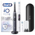 Oral-B iO Series 8 Elektrische Zahnbürste White Alabaster/ Black Onyx mit 2. Handstück