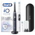 Oral-B iO Series 7 Elektrische Zahnbürste Black Onyx/White Alabaster mit 2. Handstück
