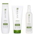 Biolage Professional Strength Recovery Vegan Cleansing Shampoo, Conditioner and Leave-in Spray Routine for Damaged Hair