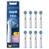 Oral-B Pro Sensitive Clean Aufsteckbürsten für elektrische Zahnbürste, X-förmige Borsten, 8 Stück