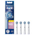 Oral B Sensitive Clean White Toothbrush Head - Pack of 4 Counts
