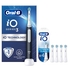 Oral B iO3 Electric Toothbrush Matt Black with 4ct Extra Ultimate Clean White Refills