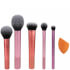 Real Techniques Exclusive Everyday Essentials and Powder Brush Bundle (Worth £45.99)