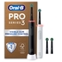 Oral B Pro 3 3900 Duo Pack - Black & White and Extra Pack of Toothbrush Head 2 Count