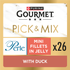 GOURMET Perle Mini Fillets in Jelly with Duck Adult Wet Cat Food 26x85g GOURMET Perle Mini Fillets in Jelly with Duck Adult Wet Cat Food 26x85g