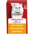 GOURMET Mon Petit Intense Meaty Variety with Duck, Chicken & Turkey Adult Wet Cat Food 6x50g GOURMET Mon Petit Intense Meaty Variety with Duck, Chicken & Turkey Adult Wet Cat Food 6x50g