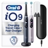 Oral-B iO9 Duo Pack of Two Electric Toothbrushes, Black Lava & Rose Quartz Oral-B iO9 Duo Pack of Two Electric Toothbrushes, Black Lava & Rose Quartz