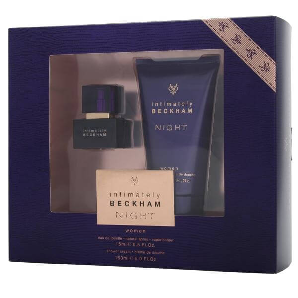 Intimately Beckham Night for Women Gift Set 15ml Eau de Toilette and Shower Gel