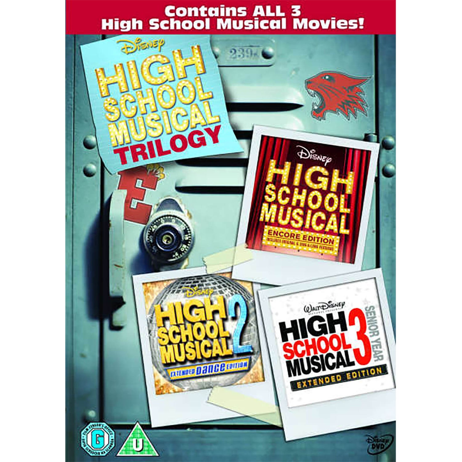 disfraz compañera de clases Teórico High School Musical 1-3 DVD | Zavvi España