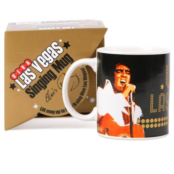Elvis Singing Mug