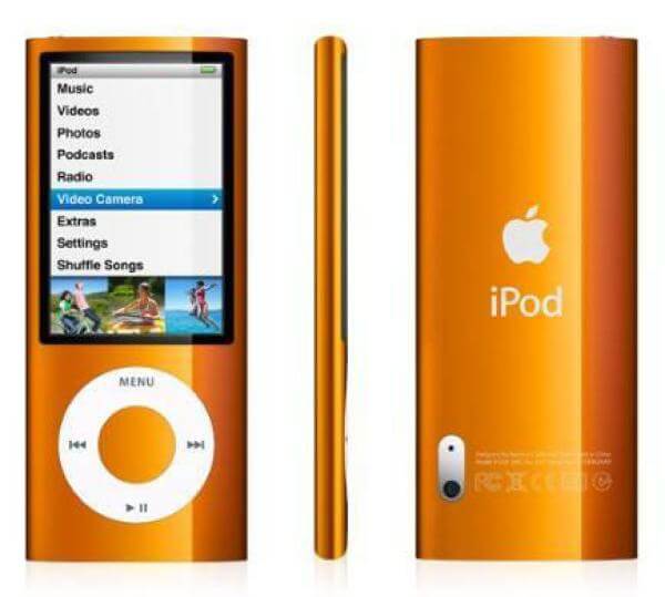iPod nano 16GB Orange 5G Electronics - Zavvi UK