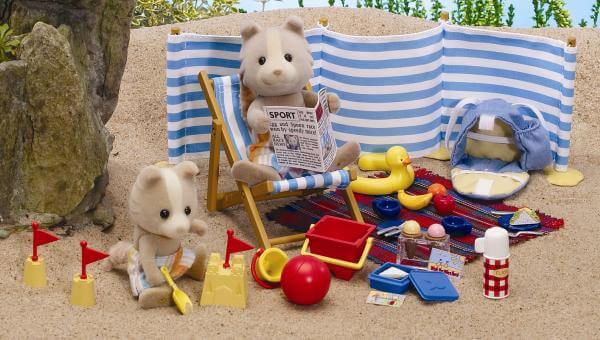 Sylvanian families beach set shop