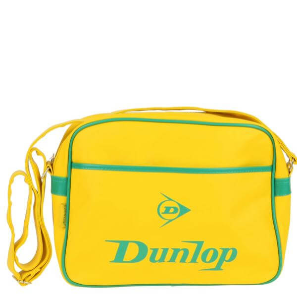 Dunlop classic east west messenger bag Yellow Green